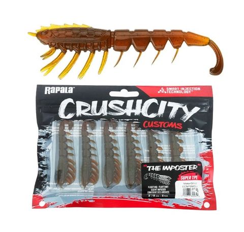 Rapala Crush City 'The Imposter 3'' Mouv Motor Oil UV 6pk