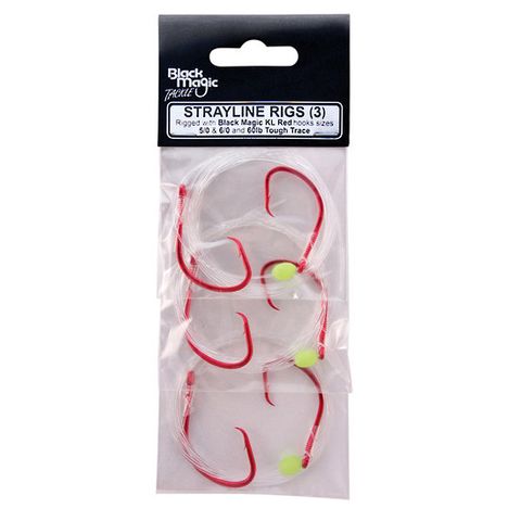 Black Magic Strayline Rig Klr 5/0 & 6/0 Hooks