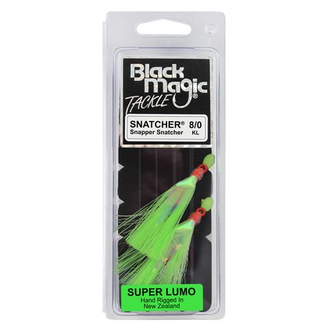 Black Magic Snapper Snatcher Super Lumo 8/0