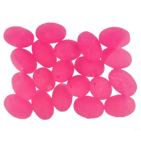 Sea Harvester Lumo Beads Pink Large Bulk (Hard)