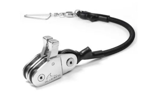 Bluewing Outrigger Linelock Lock Pulley Double (Stainless Steel)