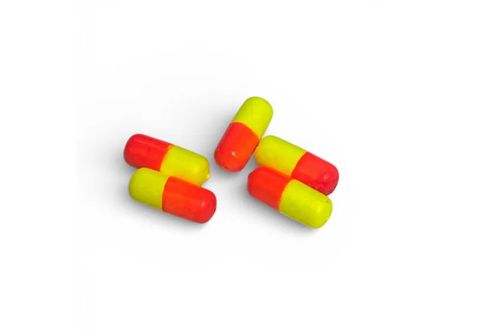 Surfcasting Bait Floats 17/7mm Yellow Orange 10 Pack