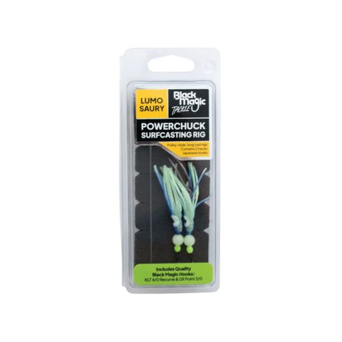 Black Magic Longreach Powerchuck Lumo Saury