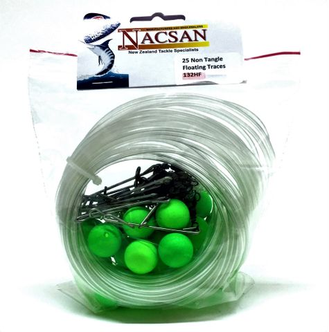 Nacsan Trace Pack Floats Tubed