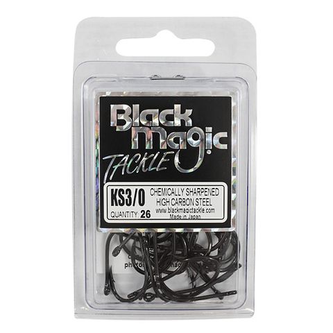 Black Magic Ks 3/0 Hook Economy Pack