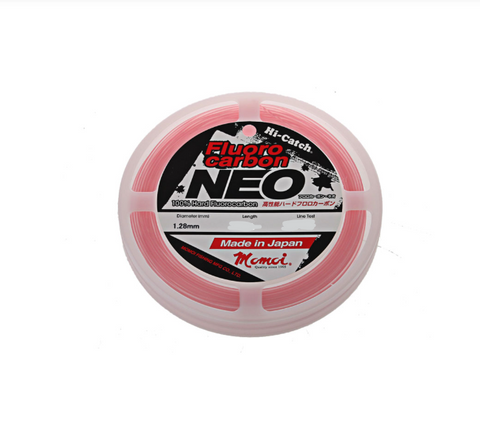 Momoi Pink Fluorocarbon 60lb x 25m