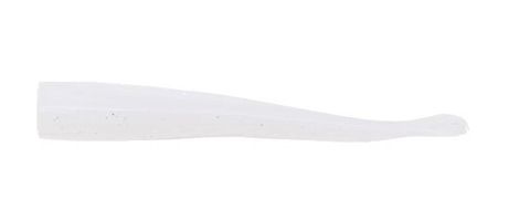 Berkley Gulp Zagger 4.5" Trans White Silver Fleck