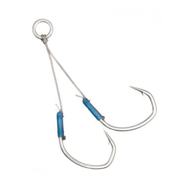 Shimano Replacement 4/0 Wing Fall Double Assist Hooks Qty 2