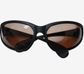 Fish Fighter Polaroid Sunglasses - Amber