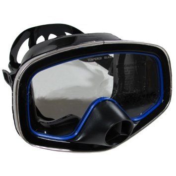 Sea Harvester Dive Mask M103 Black Silicon