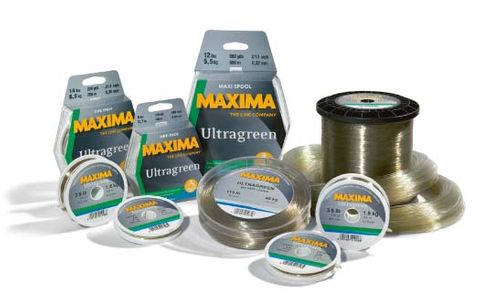 Maxima Ultra Green Bulk Mono Fishing Line (40lb 2630yds) 