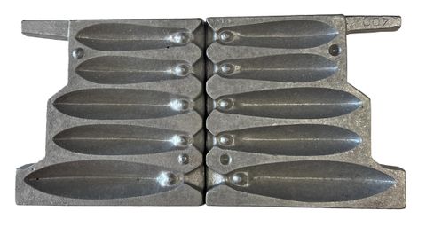 Hapuka Bomb 4-2-12oz Sinker Mould