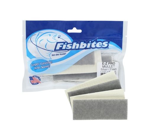 Fishbites EZ Pro Mullet - Flesh & Silver