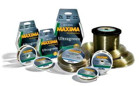 Maxima Fishing Line Maxi Spools, Ultragreen, 10-Pound/660-Yard