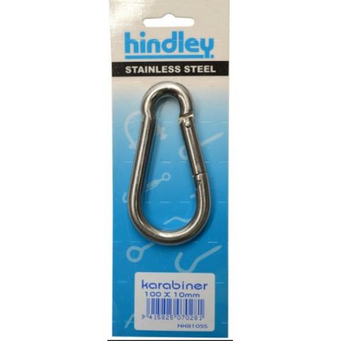 Stainless Steel Hindley Karabiners