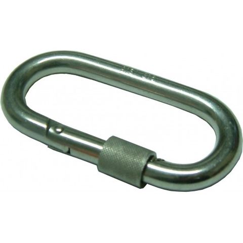 Karabiner C-Type With Screw 6Mm Stainless Steel