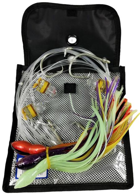 Just Bitten Stinger Series Shark Fishing Leader - 5ft, 600lb Test, 18/0 Circle Hook