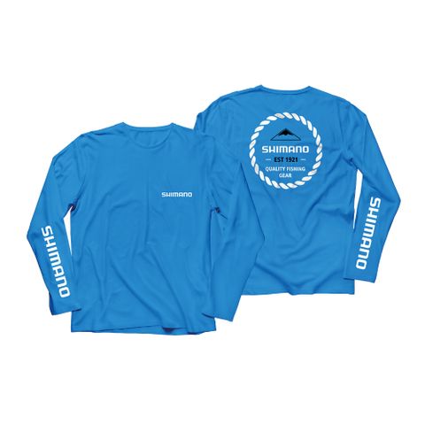 Shimano Tech Long Sleeve Tee 3Xl Blue5