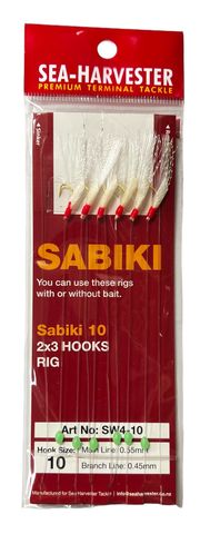 Sea Harvester 2 x3 Hook Sabikis