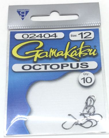 Gamakatsu #12 Octopus Hooks