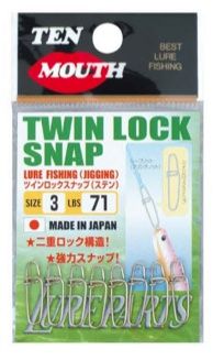 Ten Mouth Twin Lock Swivel Snap Tm 18 139Lb #4