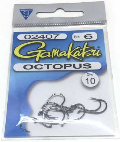 Gamakatsu #6 Octopus Hooks