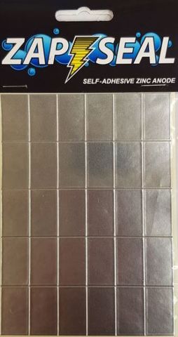 Zap Seal Self Adhesive Zinc Anode
