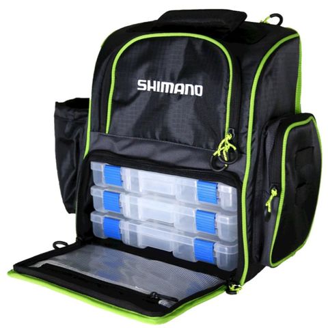 Shimano Tackle Back Pack Small Green