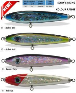 Bluewater Stickbait Sinking Green Gold(100 Gms)