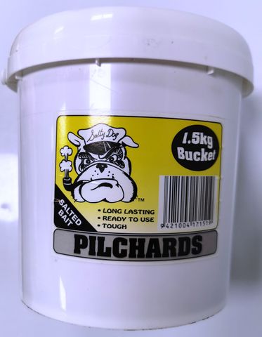 Salty Dog Salted Pilchards Pail 1.5KG