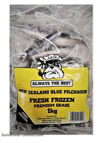 Salty Dog NZ Pilchards 1KG (Click & Collect Only)