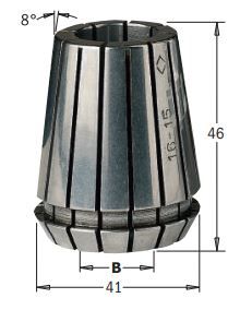 COLLET ER40  10mm