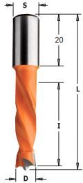 Drill 3.0mm  x 57mm TCT L/H Dowling