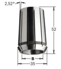 COLLET DIN SERIES 9.5mm