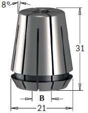 Collet ER20 Series