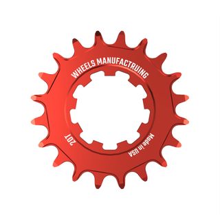 Wheels MFG Solo 16t Cog Red