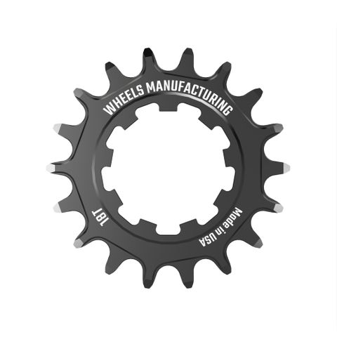 Wheels MFG Solo 18t Cog Black