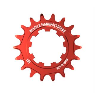 Wheels MFG Solo 18t Cog Red