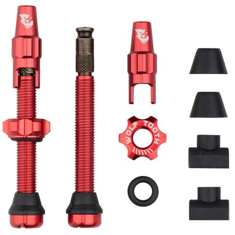 Wolf Tooth Clik Valves 44mm Red