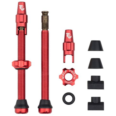 Wolf Tooth Clik Valves 60mm Red
