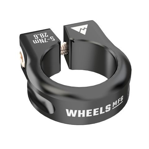 Wheels MFG Seat Post Clamp 34.9mm Black