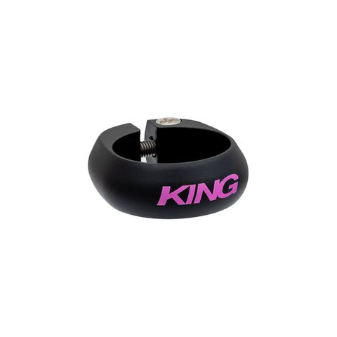 CHRIS KING SEATPOST COLLAR BLACK PUNCH