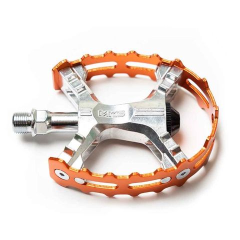 MKS Bear Trap XC-III Pedals Orange