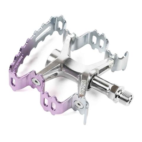 MKS Aurora Pedal Purple Silver