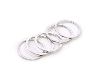 Wheels MFG 1-1/8 1.5mm Silver 5 piece