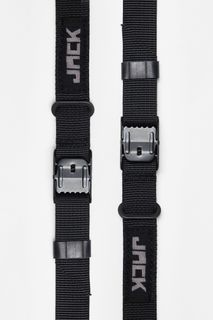 JACK Stiff Straps Black x2