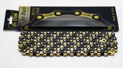 Izumi Black/Gold 1/2x1/8 116 Link