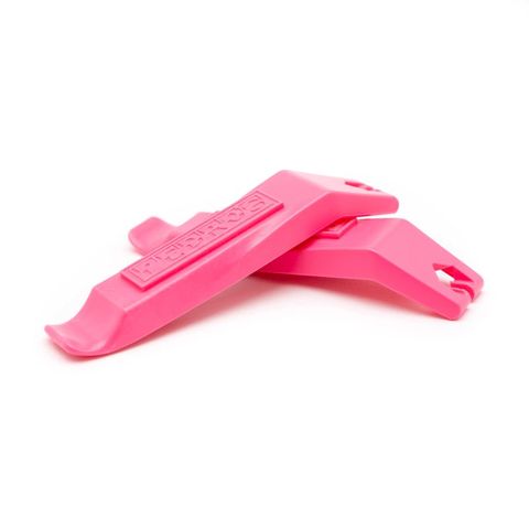 Pedros Tyre Levers Pink Pair Carded