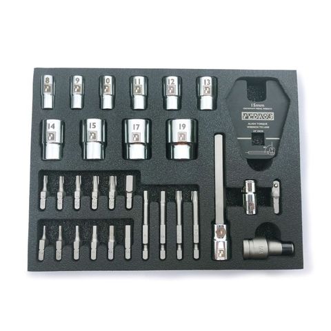 Pedros Pro Bit and Socket Set - 31 piece