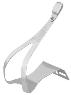 MKS Large Pedal Toe Clip Stainless Steel